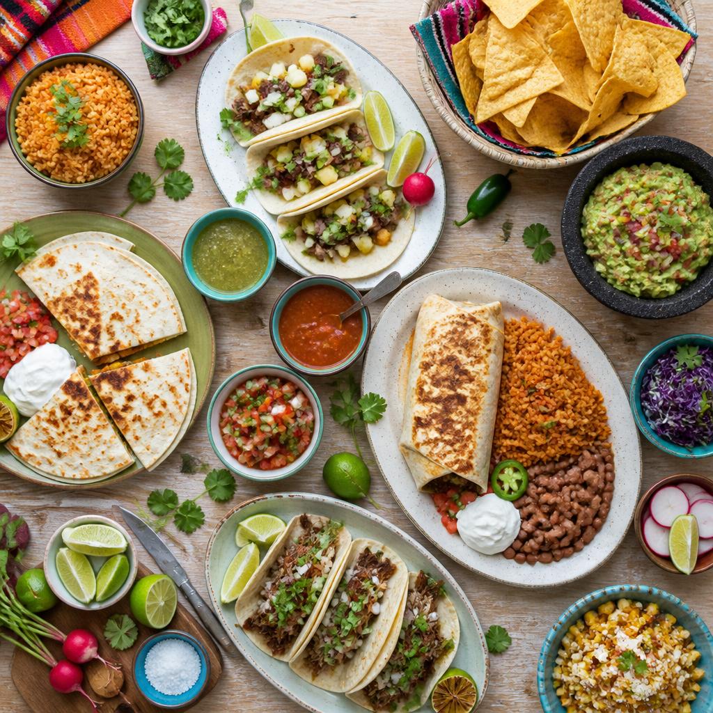 Family-style spread